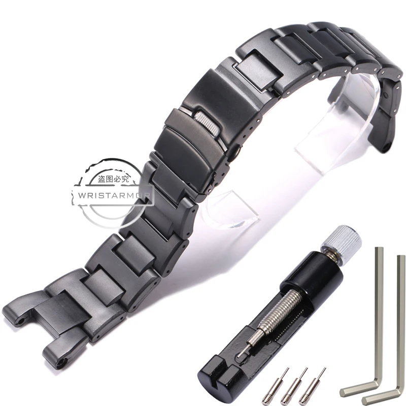 Plastic Steel Replacement Band for Casio G-shock GST-B100 GST-210 GST-S300 GST-S110 GST-S100 Strap Men's Sport Watch Accessories