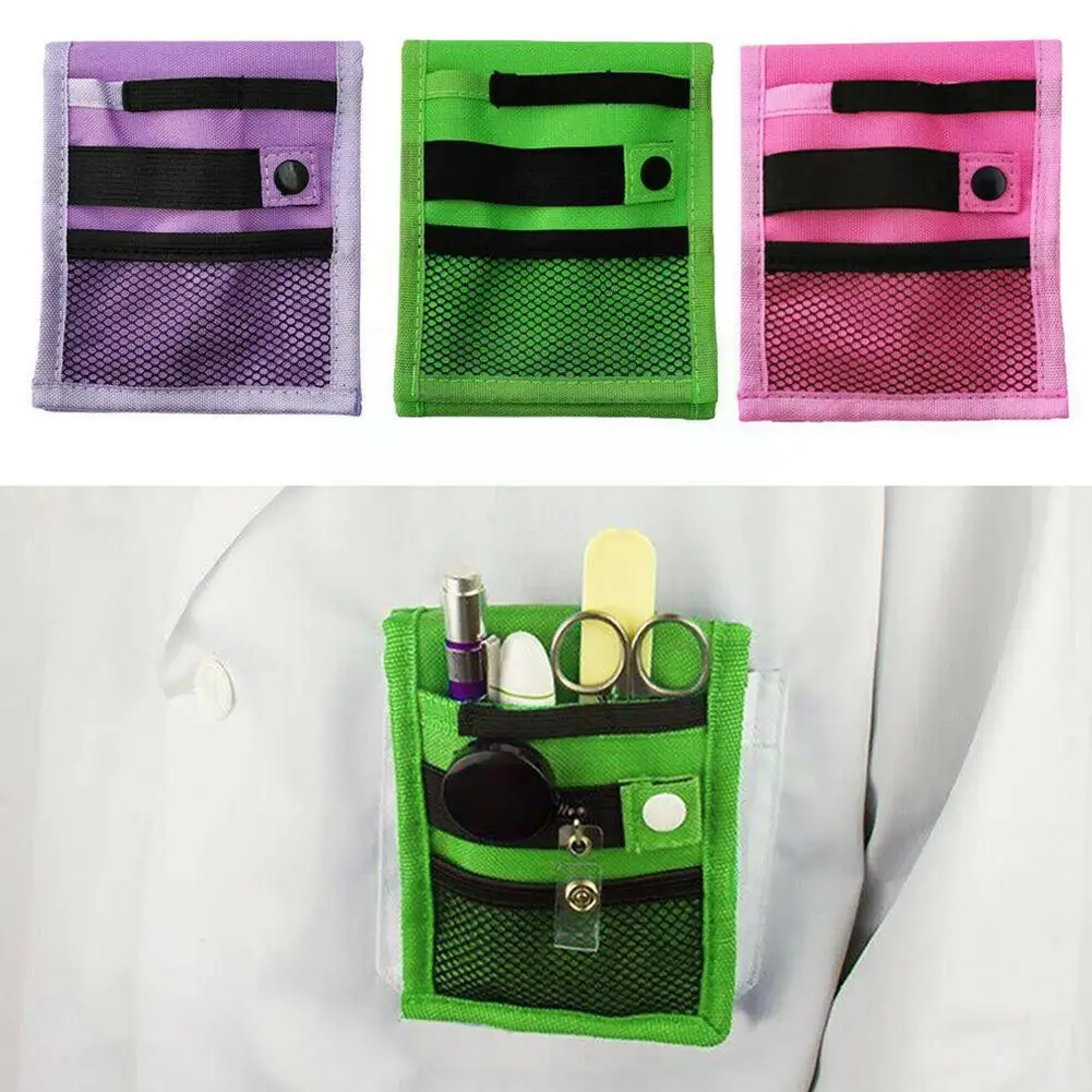 

1pc Doctor Nurse Pen Pouch Inserted Holder Bag Pocket Pen Protector Multifunctional Tools For Nurse Nursing Students Dropsh J3i6