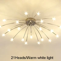 modern led ceiling light ice flower glass bedroom kitchen children room ceiling lamp designer lighting fixtures