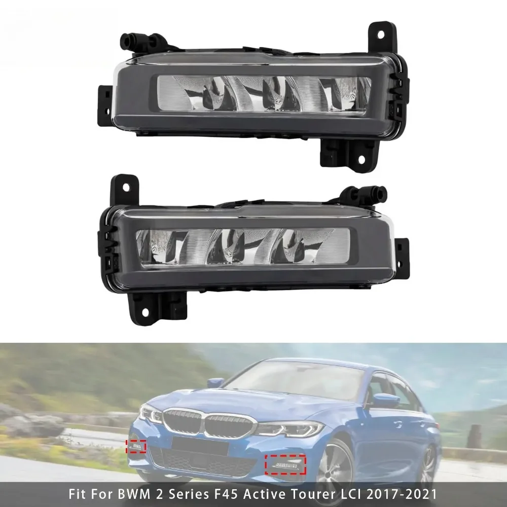 Фото Светодиодные противотуманные фары для переднего бампера BMW G20 G21 X1 F48 LCI F45 F46 63178089526 №2