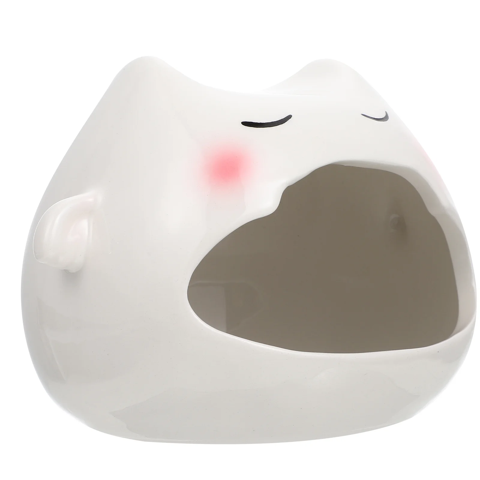 

Hamsterbed Small House Hideout Pet Guineaanimals Ceramic Hut Adorable Summer Cooling