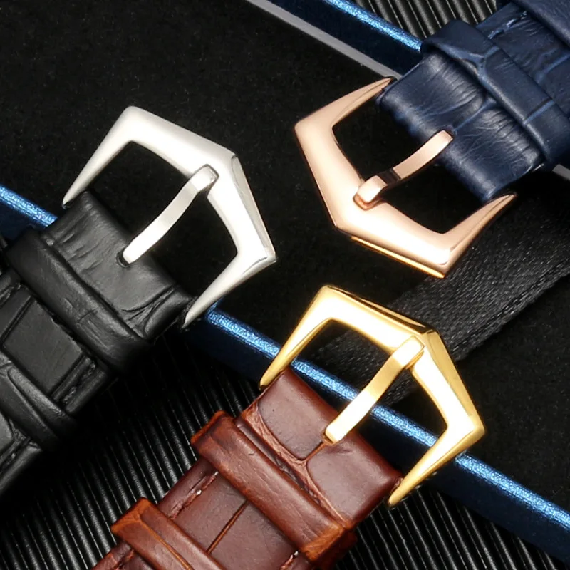 Genuine Leather Watch Band For Patek Philippe 5711 5712G Nautilus Watchs Men Women Concave convex mouth Watch Strap 25-12mm