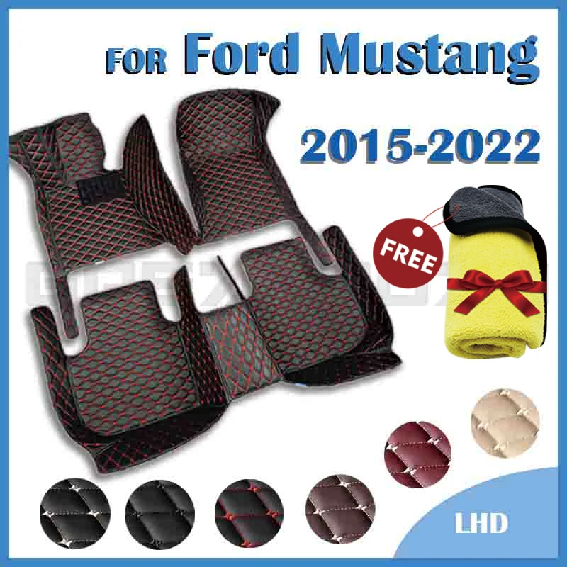 

Автомобильные коврики для Ford Mustang 2015, 2016, 2017, 2018, 2019, 2020, 2021, 2022