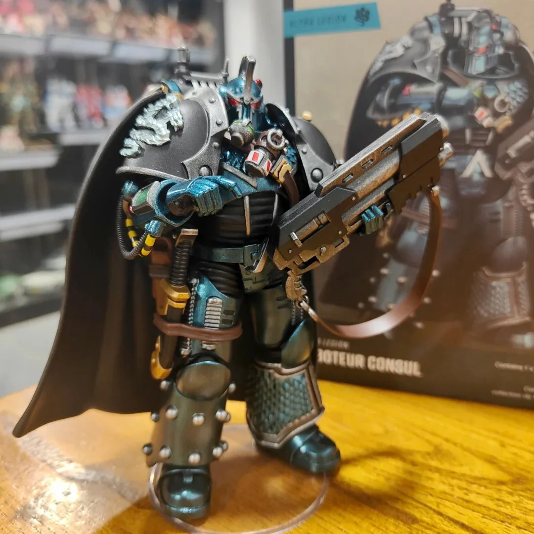 Фото Saboteur Consul Фигурка Warhammer Toys Alpha Legion Chess Piece Модель Кукла Коллекция фанатов №1