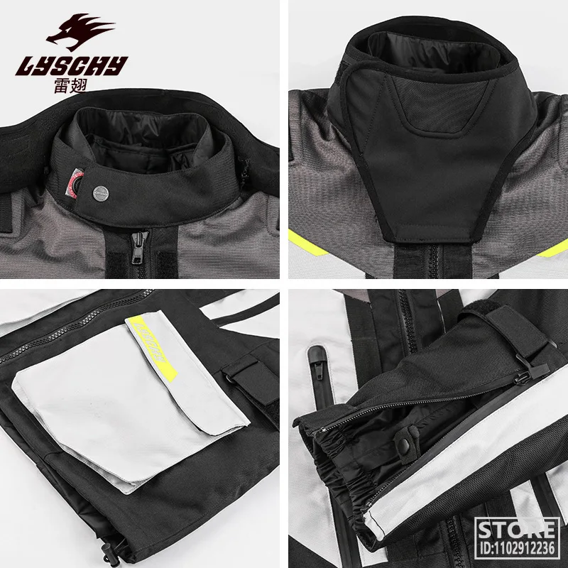 Мотоциклетный костюм из куртки и брюк водонепроницаемая одежда для мотокросса