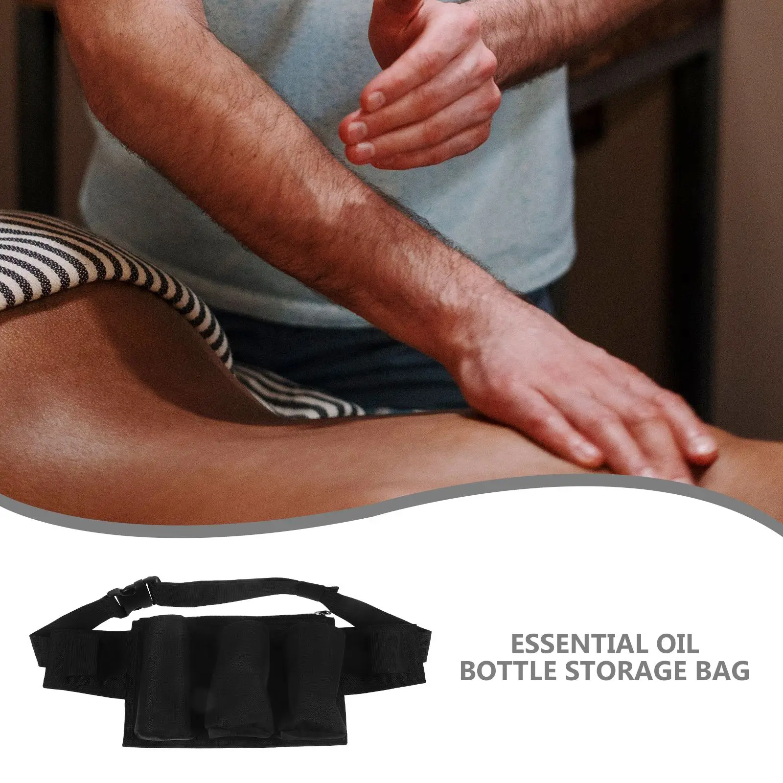 Пакет для эфирного масла массажная бутылка сумка хранения поясная переноски