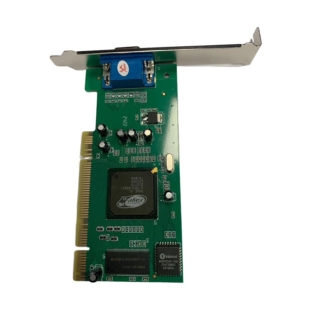 

Компьютерные аксессуары PCI видеокарта 8 Мб 32 бит графическая карта PCI интерфейс VGA выход GPU компьютерные аксессуары