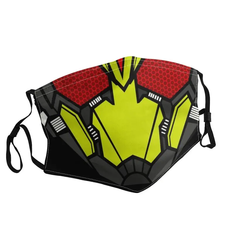 

Heroes Rider Zero One Forceriser Rising Hopper Face Mask Unisex Kamen Rider Protection Respirator Non-Disposable Mouth Muffle
