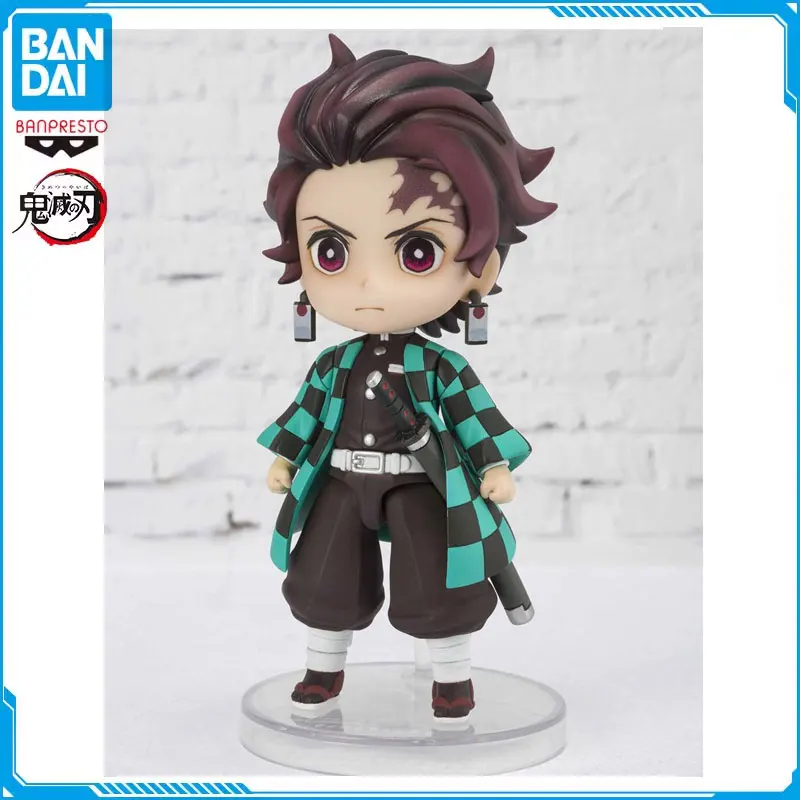 

Genuine Original Figuarts Mini Demon Slayer Kamado Tanjirou Action Figures Movable Q-version Model Collectible