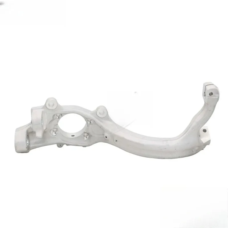 Фото A6 (C6) (алюминий) OEM 4F0407253E Автомобильный поворотный кулак левый передний, детали подвески №2