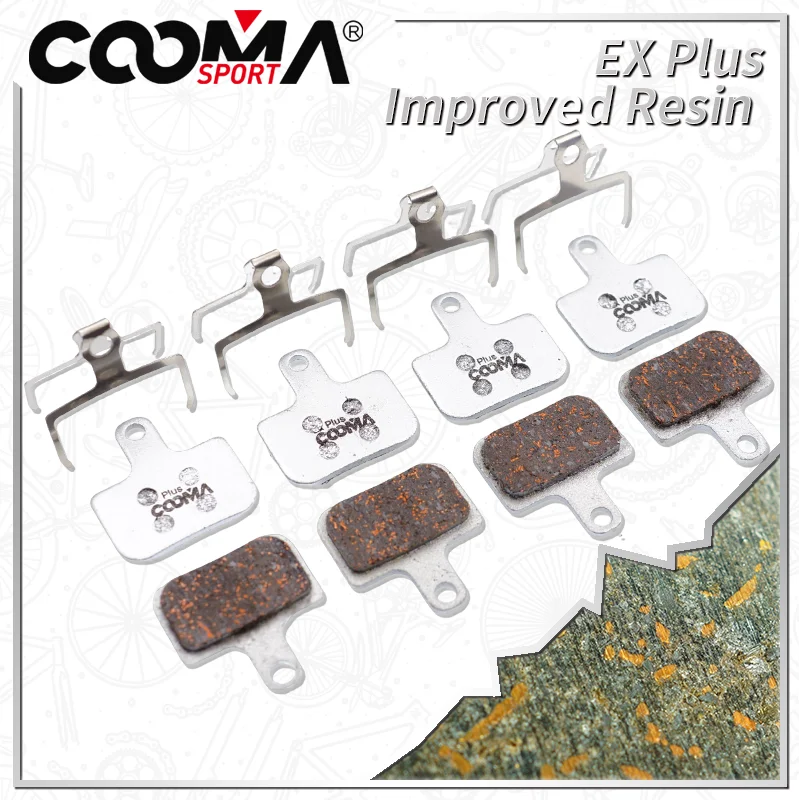 Велосипедные дисковые Тормозные колодки Ex Plus для SRAM DB1, DB3, DB5, SRAM уровень T/TLM/Ult, подложка из алюминиевого сплава, 4 пары