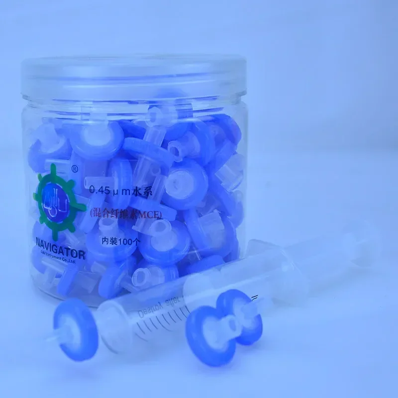 Фильтр LAB 13/25 мм 0 22/0 45 Гидрофильный микропористый фильтр шприц CA-CN фильтрация