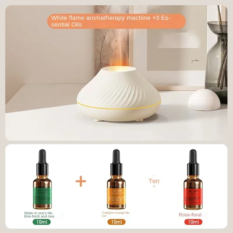 

Simulated Flame Aromatherapy Machine USB Air Humidifier Colorful Flame Aromatherapy Machine Portable Air Humidifier