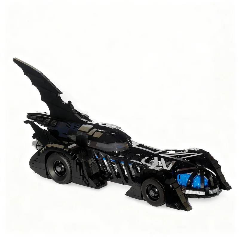 Фото 2904 детали MOC Super Heroes DC Bat UCS UCS Batmobiles Bat Forever Модель Конструктора Строительные Блоки Рождественские Подарки Декоративный Набор №1