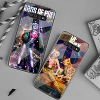 sexy beauty girl harley quinn phone case tempered glass for samsung s20 ultra s7 s8 s9 s10 note 8 9 10 pro plus cover