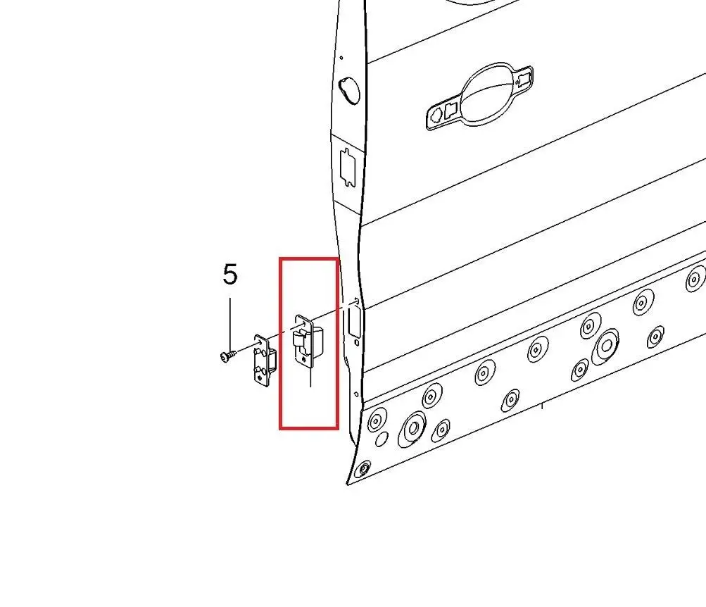 Для Renault Trafic Mk2 Mk3 автомобильный женский локатор раздвижных дверей 91167277 Vauxhall Vivaro
