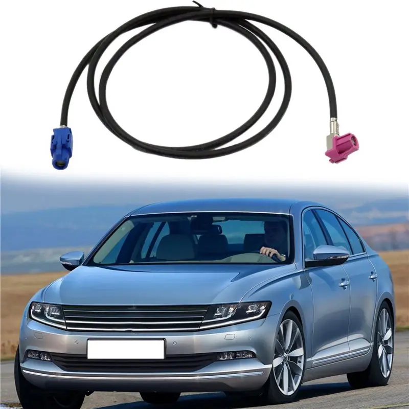 Фото Кабель-переходник AU28-3X для экрана мультимедийной системы Passat B8 Tiguan MQB MIB STD2 ZR NAV Discover Pro, 100 см №3