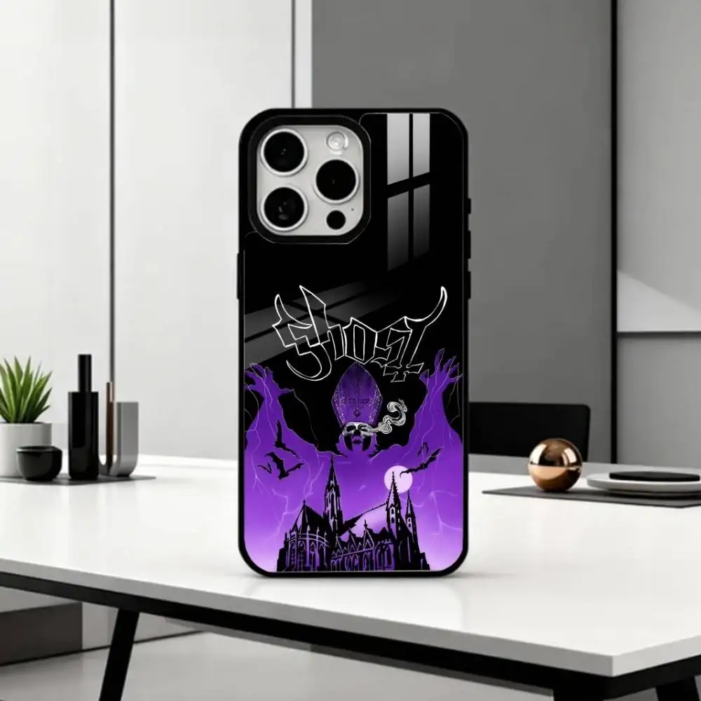 Чехол для телефона Cool Rock B-Band G-GhostS для iPhone 17, 16, 15, 14, 13, 12, 11 Plus, Pro Max, магнитный, для беспроводной зарядки Magsafe (art.: 3920d96bcf64c) - 3920d96bcf64c