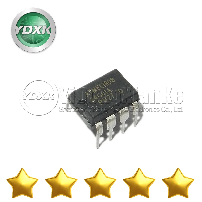 AT24C01 SOP8 AT24C02C-SSHM электронные компоненты AT24C02N AT24C02N-10SC-2.5 AT24C02S новый оригинальный AT24C04