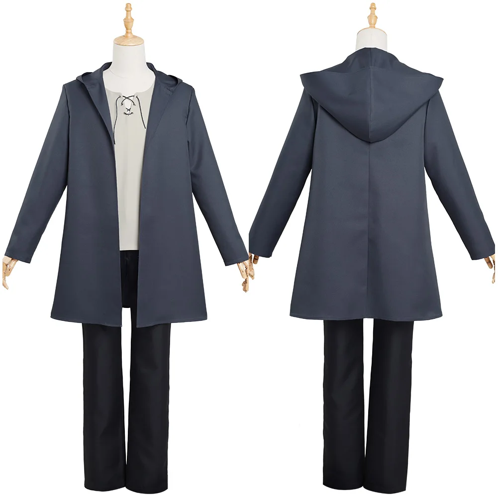 Костюм Эрена джейгера из атаки на Титанов последнего сезона для Хэллоуина -