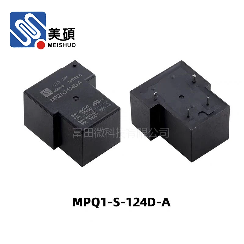 1 шт. реле MEISHUO MPQ1-S-112D-A MPQ1-S-124D-A 4Pin 30A синхронное NT90 SLA-12VDC-A 5 В 12 В 24 В силовое реле