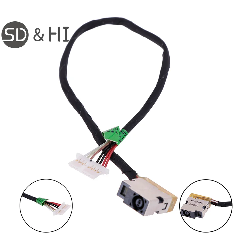 Новый кабель питания постоянного тока для hp 15-AB 15-AK 15-AK030TX TPN-Q159