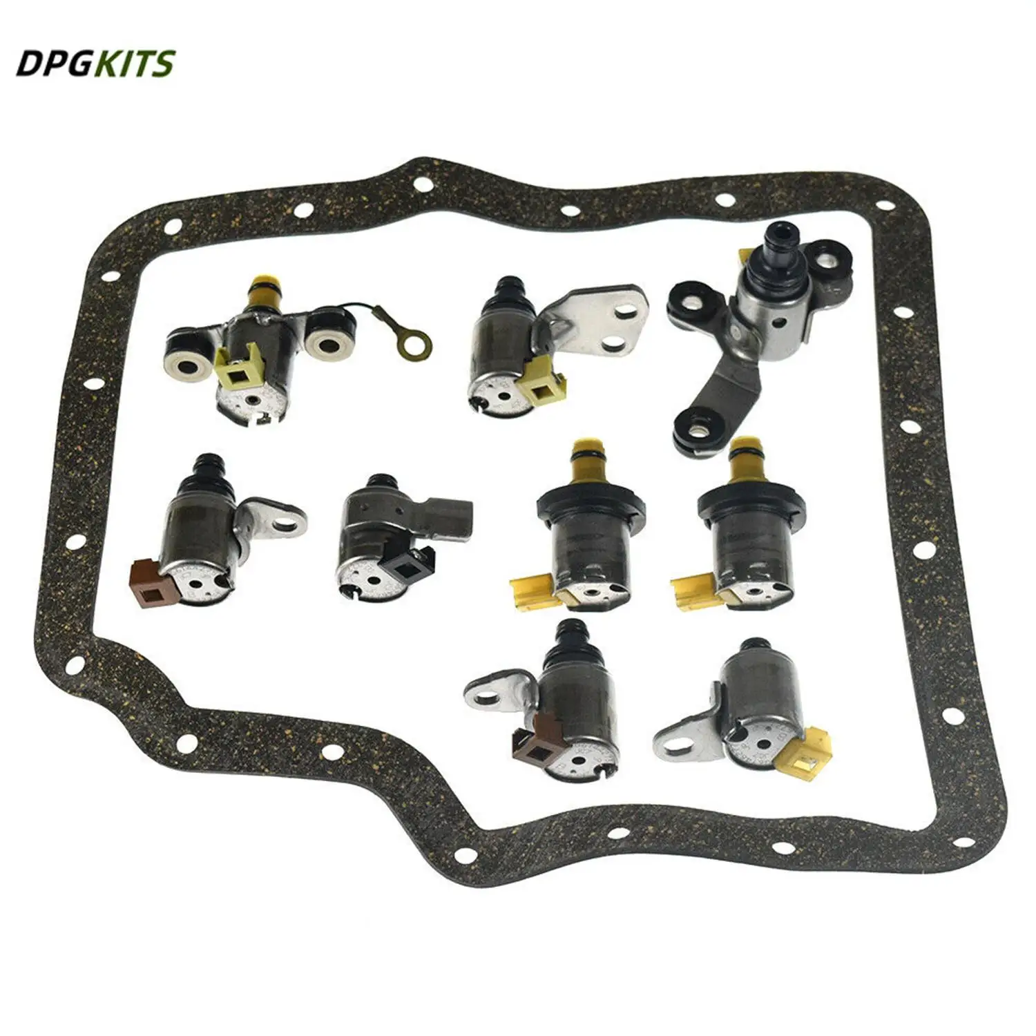 

JF506E JA5AEL 5F1J 5F31J Комплект соленоидов переключения передач Прокладка коробки передач для Ford Mazda 2002-2005 N88 N89 N90 N91 N92 N93 Соленоид 2,5 л