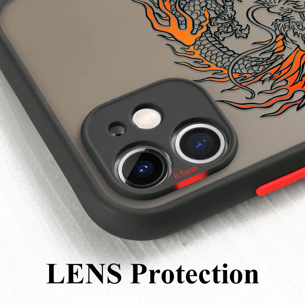 Poco F3 Case Funda For Xiaomi Poco X3 Pro X4 GT M3 X3 NFC F3 Redmi Note 11 10 Pro 9 8 9A 9C 9s 10s 11s 9T Hard PC Dragon Covers
