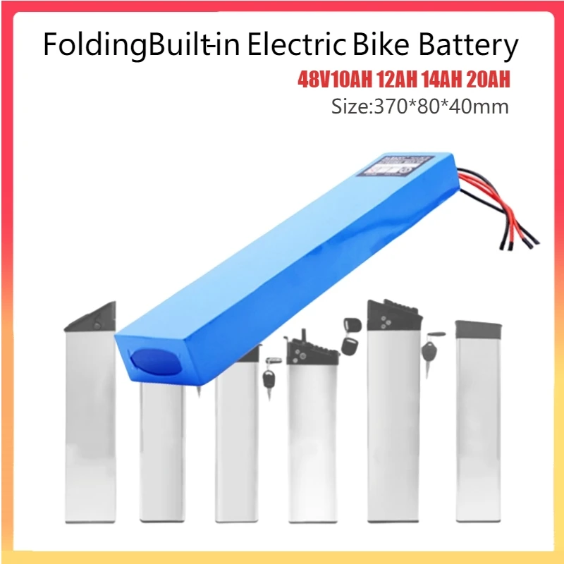

48V Ebike Battery 48V 10Ah 12Ah 14Ah 20Ah 600W 750W 1000W Folding Built-in Electric Bike Battery for samebike LO26 20LVXD
