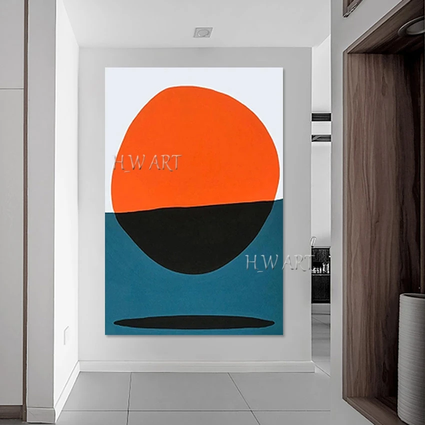 Горячая распродажа современная живопись абстрактные произведения искусства