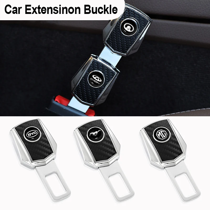 

New Car Seat Belt Clip Extender Safety Protection Decoration for Jeep Can Am Renegade Compass Wrangler Jk Grand Car Accessories