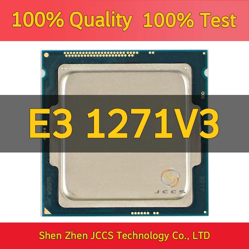 

Бывший в употреблении процессор Xeon E3 1271 V3 E3 1271V3 3,6 ГГц четырехъядерный восьмипоточный ЦПУ L2 = 1M L3 = 8M 80 Вт LGA 1150
