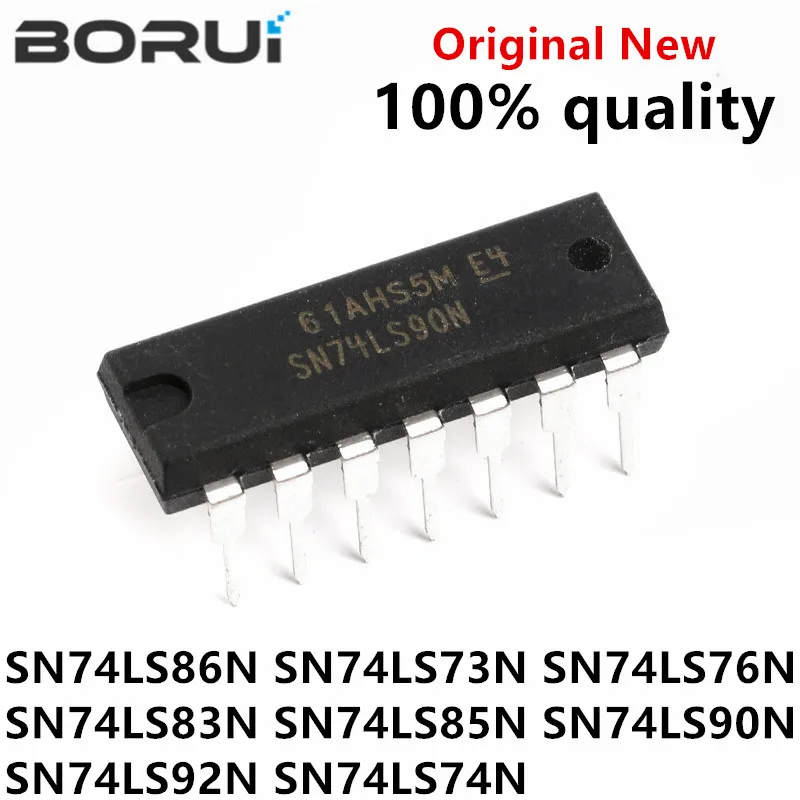 10 шт. HD74LS86P DIP SN74LS86N DIP-14 74LS86 SN74LS73N SN74LS76N SN74LS83N SN74LS85N SN74LS90N SN74LS92N 74LS76 74LS74 SN74LS74N