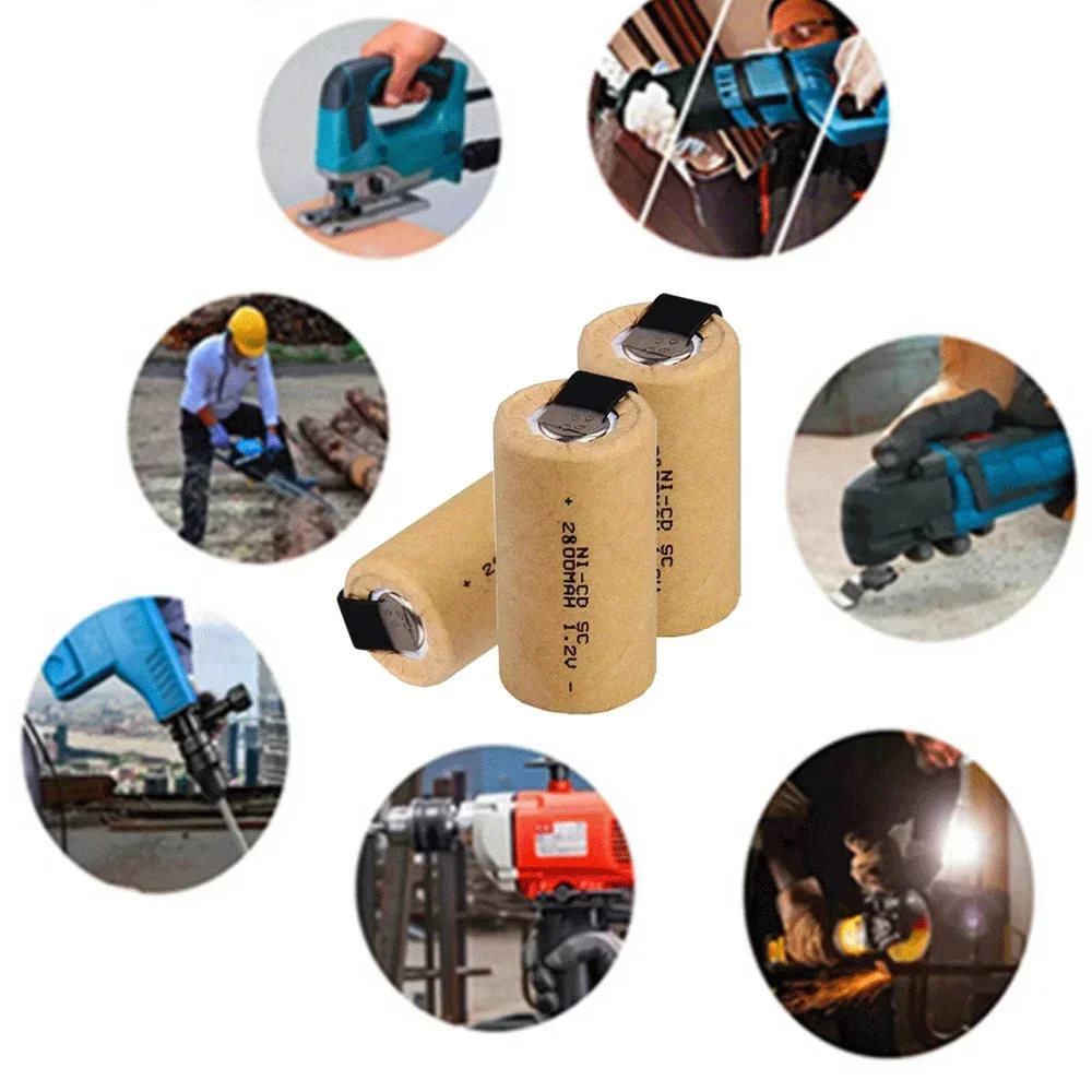 2-20 шт. 1 2 В 2800 мАч 8 Ач отвертка электрическая дрель аккумулятор SC