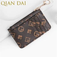 2022 new business pu leather card holder compact and convenient ultra thin card holder unisex high end luxury card holder wallet