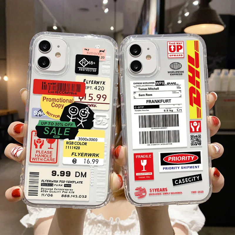 

Fashion Phone Case For iPhone 13 Pro Max Case For iPhone 11 12 14 Pro Max 14 Plus XR XS Max X SE 2022 13 Mini Soft Clear Cover