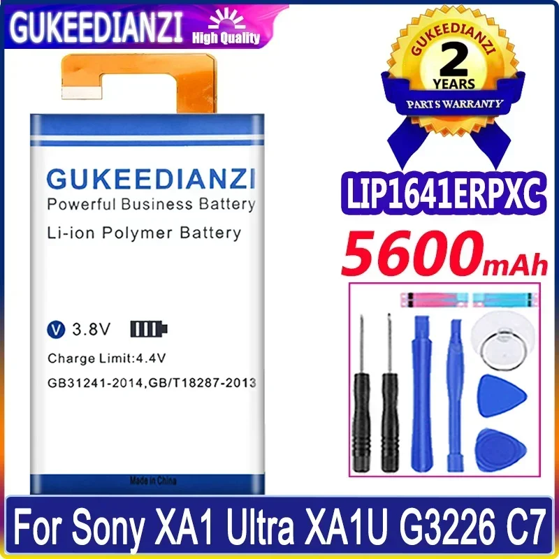 LIP1641ERPXC Аккумулятор 5600 мАч для Sony Xperia XA1 Ultra XA1U C7 G3226 G3221 G3212 G3223 Аккумуляторы +