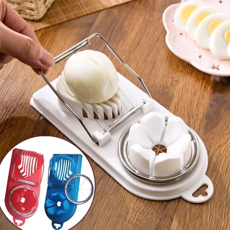 

Egg Cutter Stainless Steel Cutting Egg Slicers Wire Kitchen Accessories Slicing Gadgets Cooking Tools