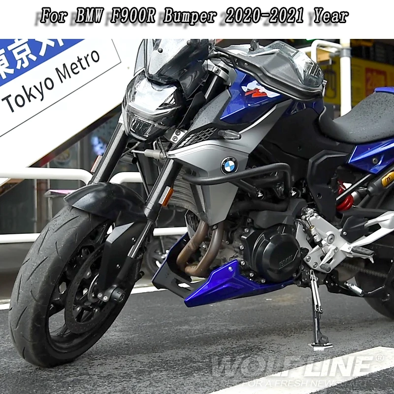 

Для BMW F900R F 900R 2020-2021 мотоциклетная Верхняя и нижняя полоса защиты двигателя бампер Защита рамы