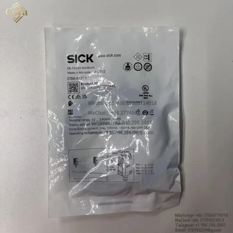 Бренд SICK, модель GTB6-N1212, артикул. Фотоэлектрические датчики 1052445: новые в наличии (art.: 3920dbc19e50b) - 3920dbc19e50b