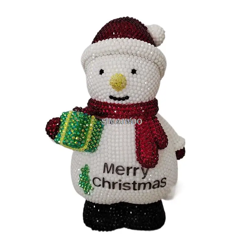 

Diamond Painting Mosaic Christmas Santa Claus Snowman Elk DIY Rhinestone Cross Stitch Handmade Shining Crystal Kids Home Gift