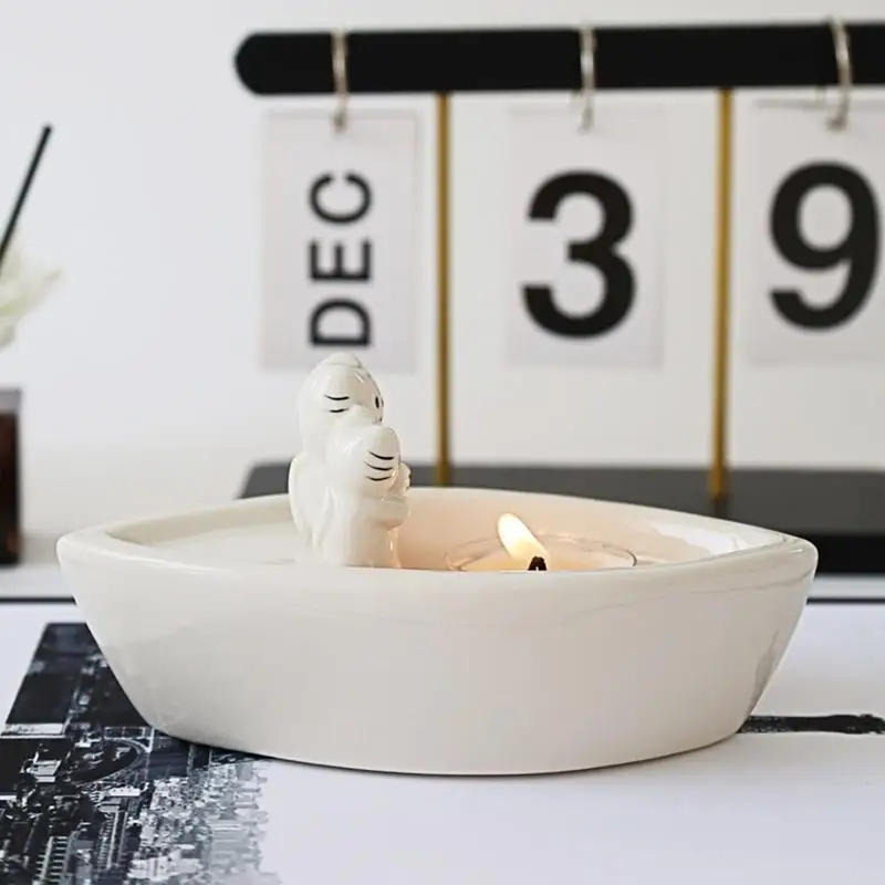 Держатель для свечей в виде котят