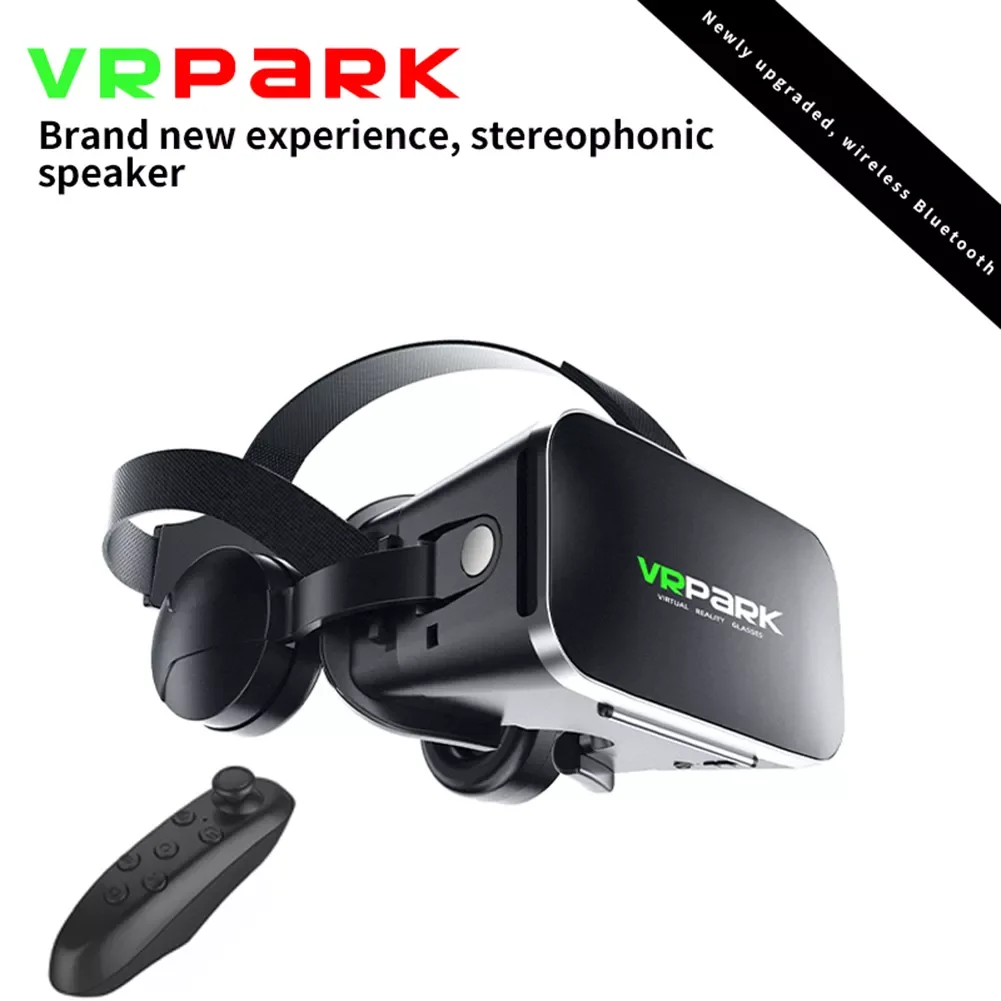 

3D VR Glasses Virtual Reality Glasses Gaming Headset for 4.7- 6.7 Smart Phone Android Games Stereo VR Headset Controllers