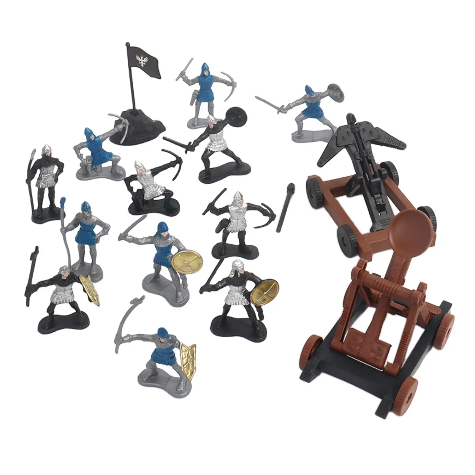 

15 шт., меч и щит для солдат