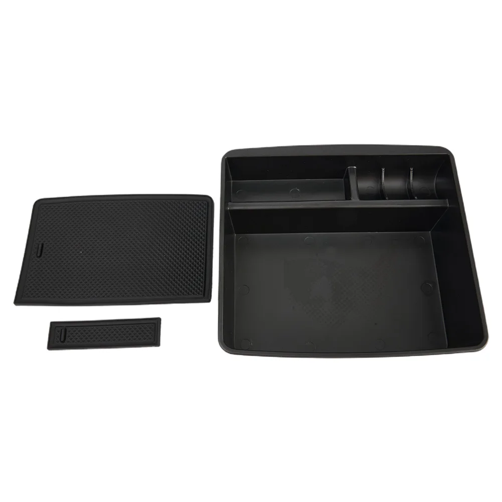 

Car Center Armrest Organizer With Non-Slip Mat For Land Cruiser Prado FJ 120 FJ120 150 Refrigerator Cover Storage Box