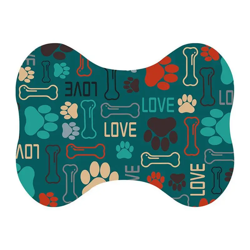 Коврик для кормления домашних животных противоскользящие впитывающие коврики