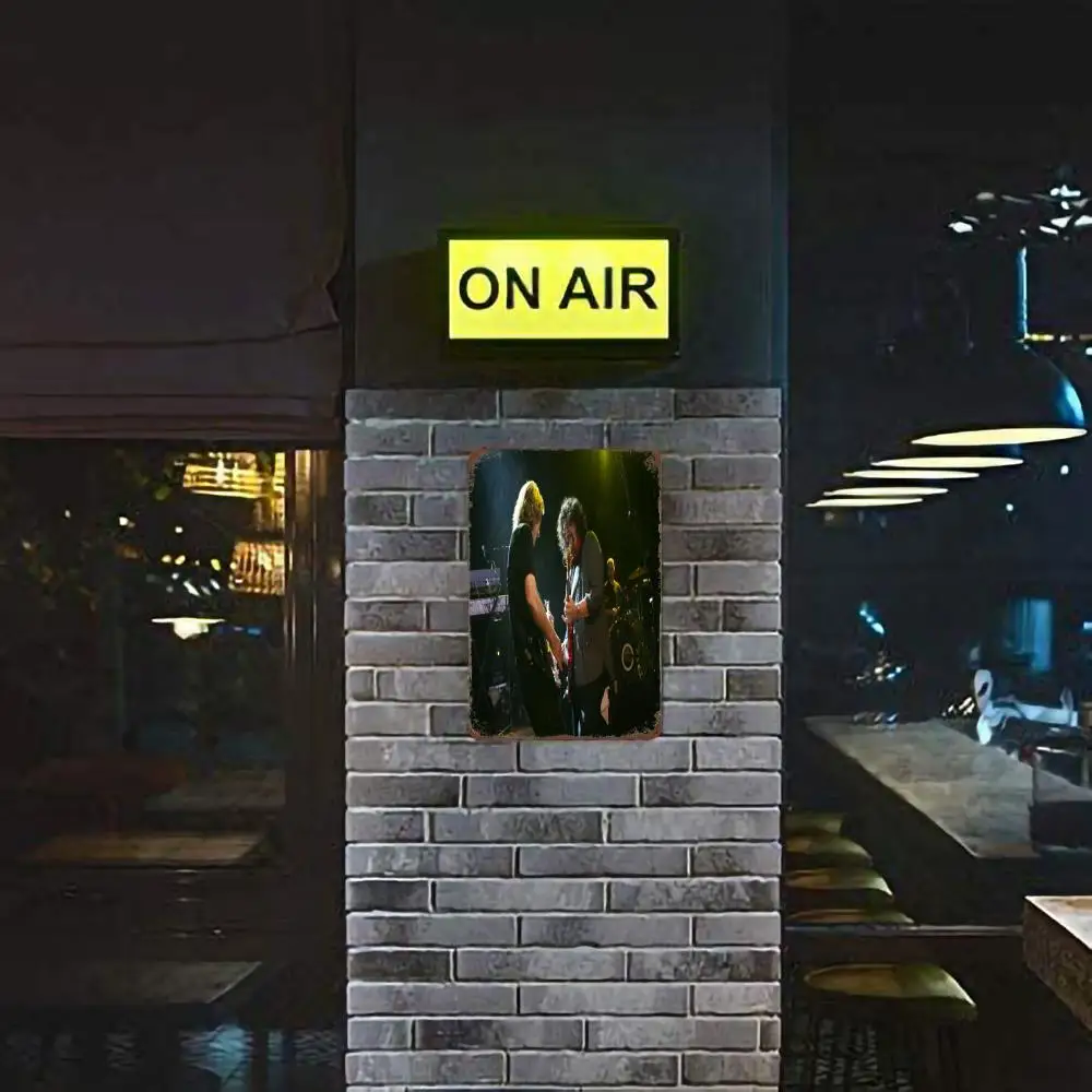 Электрический фотографический винтажный жестяной знак металлический для