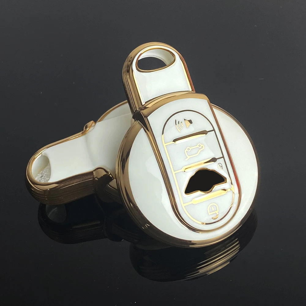 

3/4 Bottons автомобильный смарт-Брелок чехол держатель брелок для MINI Cooper F55 F56 F57 F54 F60 аксессуары для отечественных девочек