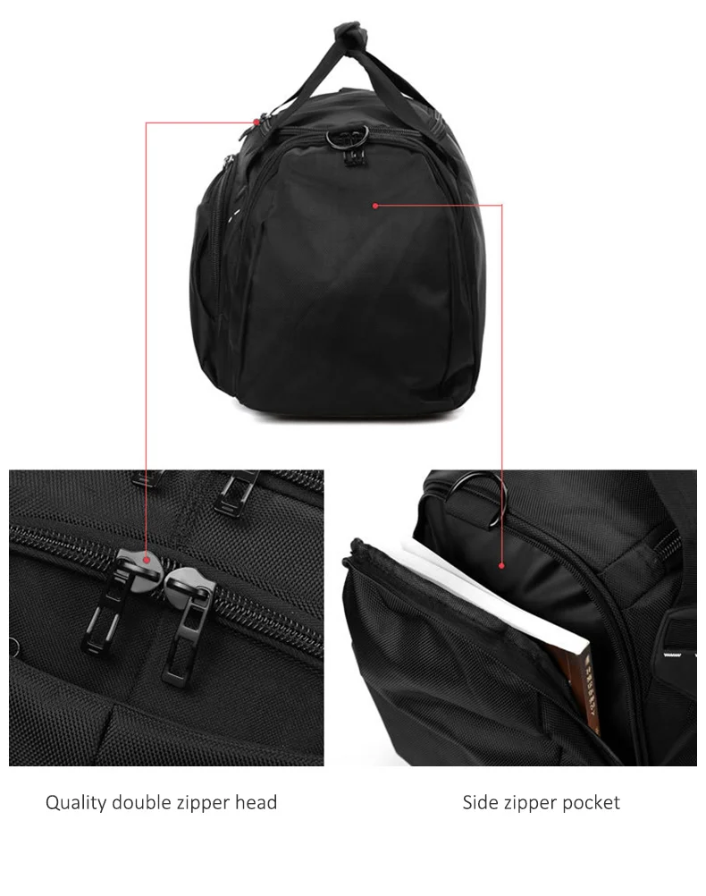 Sport Gym Bag Fitness Training Bags For Men Large Capacity Travel Handbag Women Tote Shoulder Backpack Business Luggage Yoga Bag