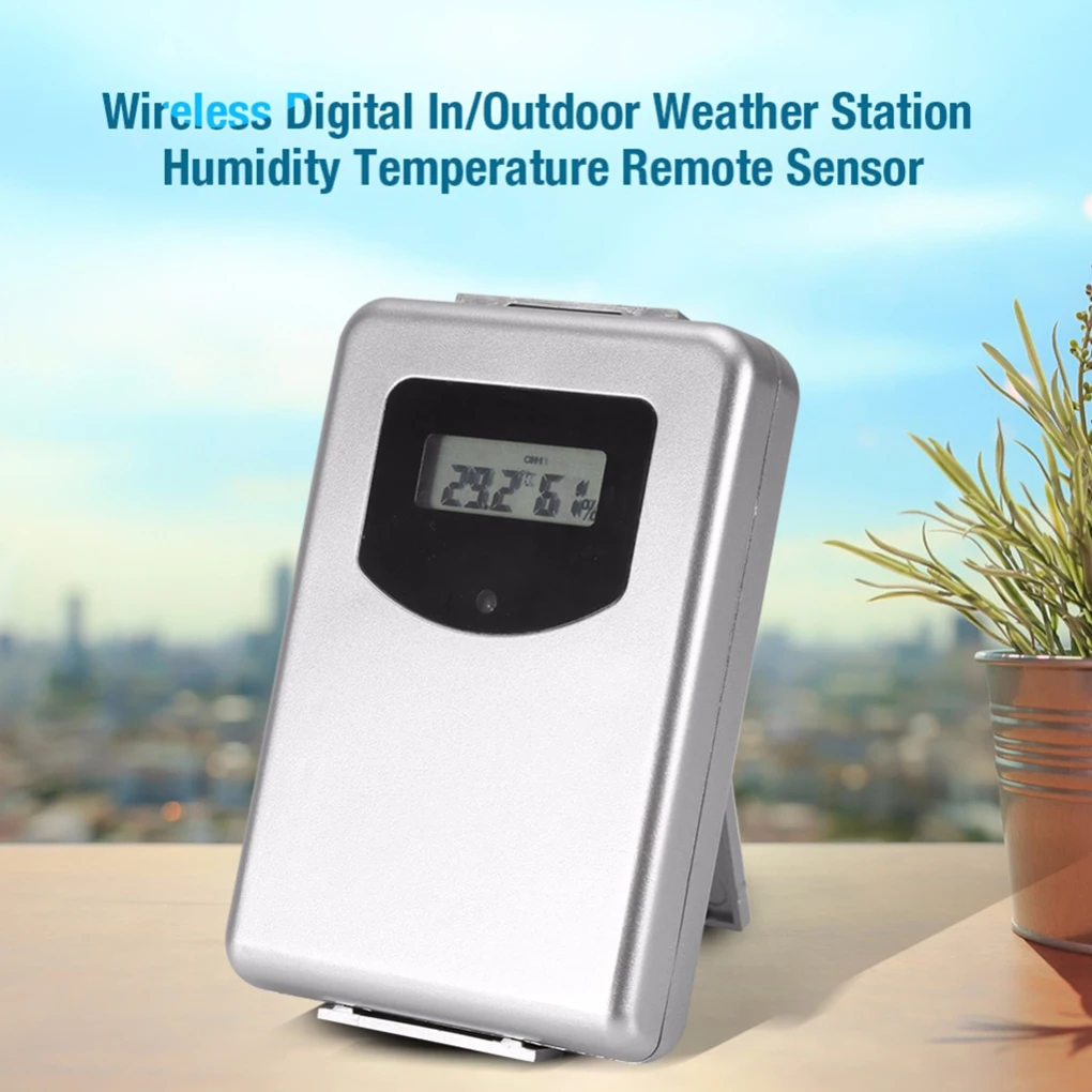 

Digital Wireless Room Temperature Humidity Desktop Meter Living Room Bedroom Weather Station Thermometer Hygrometer